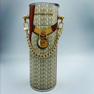 MK purse tumbler with removable chain